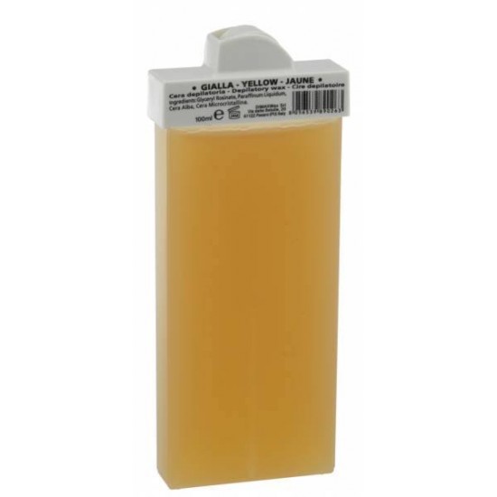 Κερί αποτρίχωσης σε ρολέτα κιτρινό μικρό στόμιο 100ml ΡΛΚΤΣ